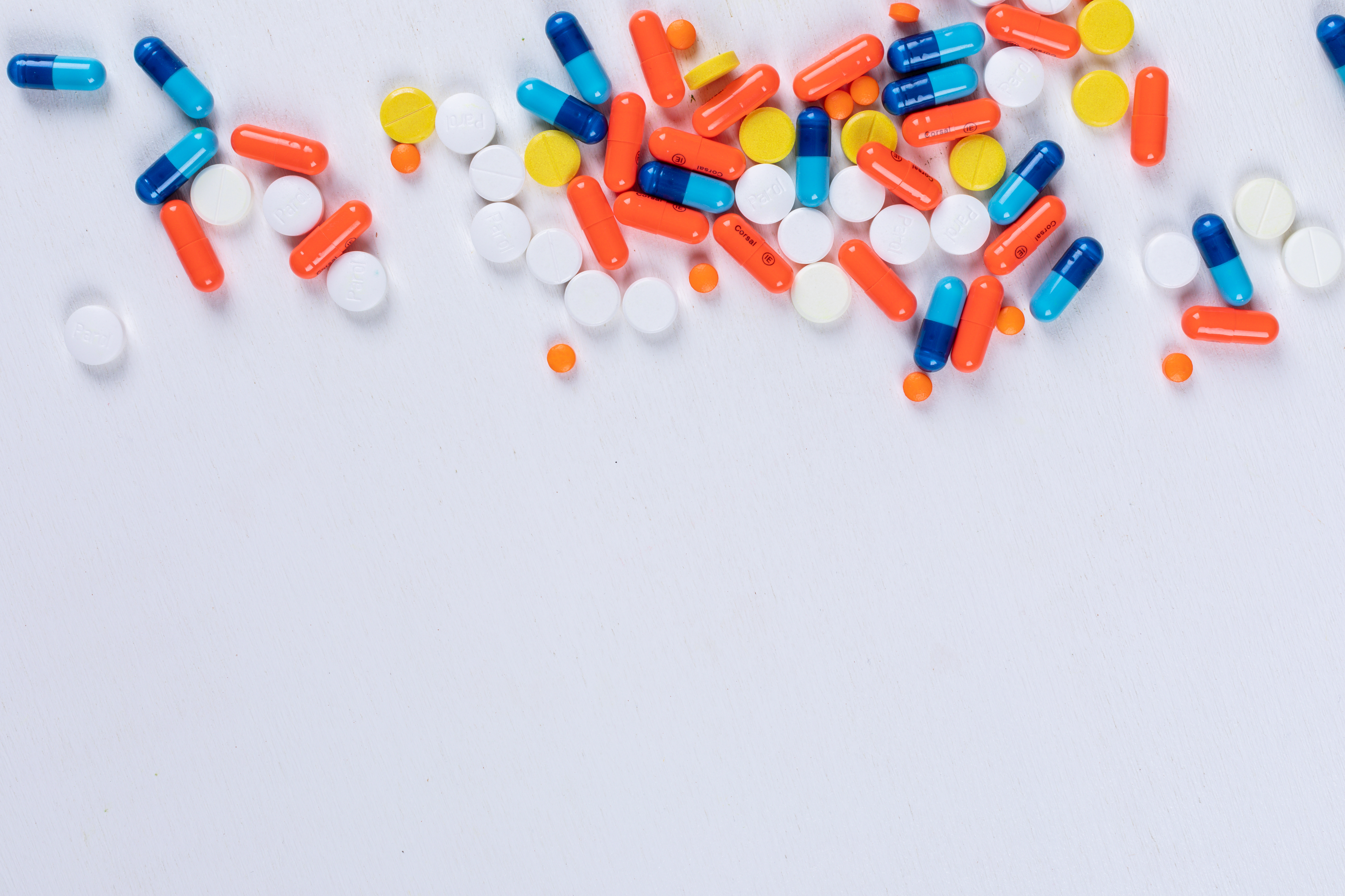 Modern wellness supplement tablet image